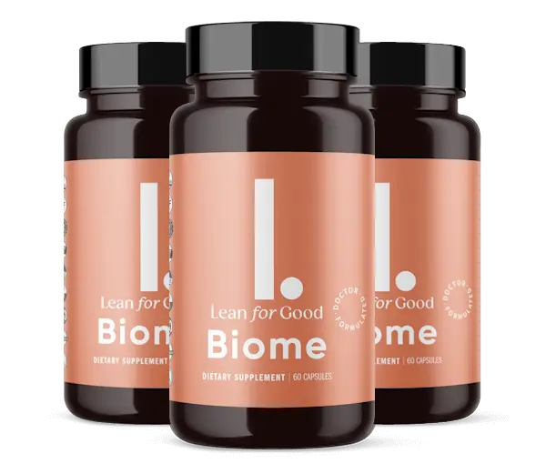 LeanBiome 3 bottles package