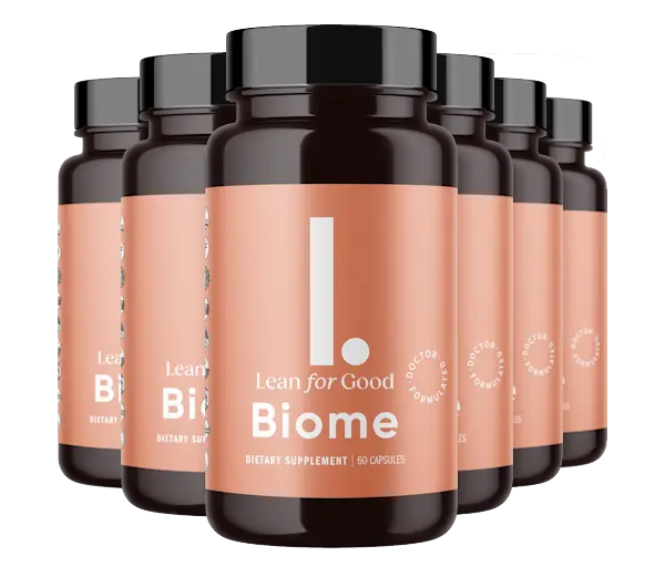LeanBiome 6 bottles package